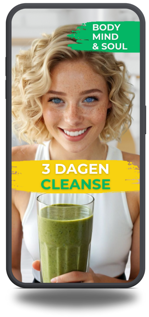 mobiel voorkant 3 dagen vegan cleanse sophie groen