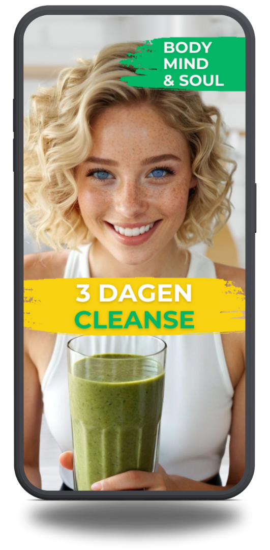 mobiel voorkant 3 dagen vegan cleanse sophie groen