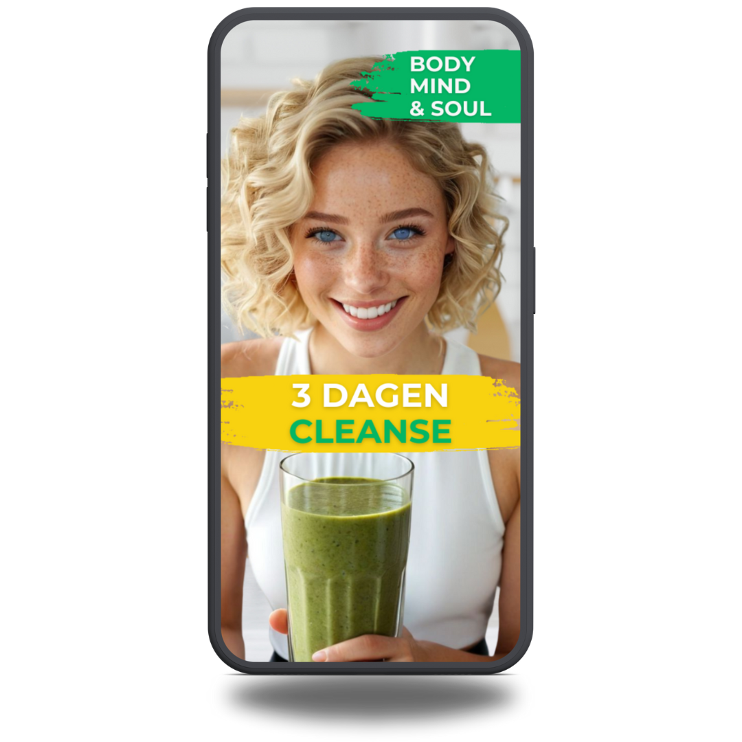 mobiel voorkant 3 dagen vegan cleanse sophie groen